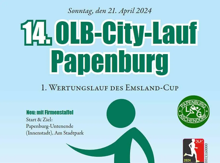 14. OLB Citylauf am 21.April 2024