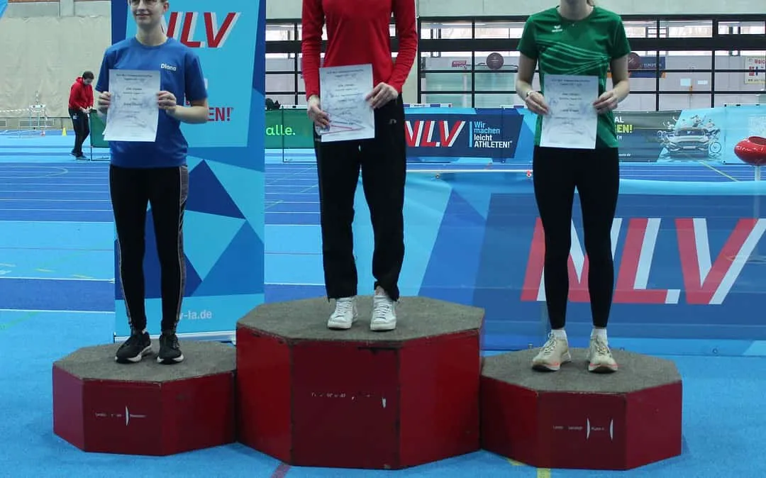 5 Starts – 3 Medaillen!