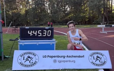 34. Flutlichtsportfest der LG Papenburg Aschendorf setzt sportliche und organisatorische Glanzpunkte